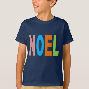 Camiseta T-shirt básico marino Diseño NOEL