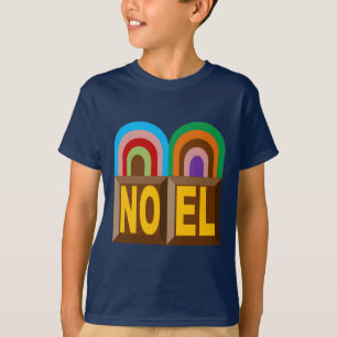 Camiseta T-shirt básico marino Diseño TARTAS NOEL