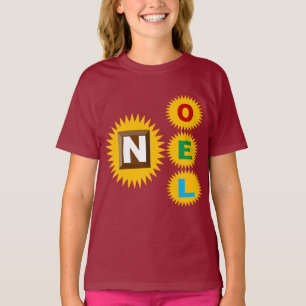 Camiseta T-shirt básico marrón NOEL SOLEIL CHOCOLAT