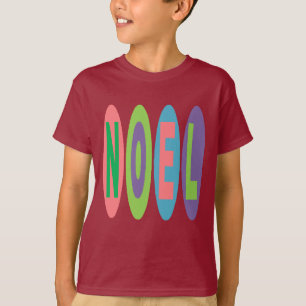 Camiseta T-shirt básico marrón para niños NOEL BONBONS