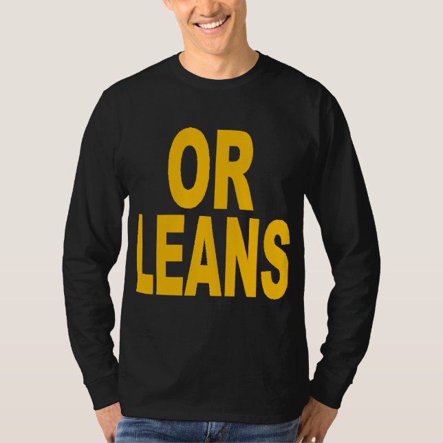 Camiseta T-shirt básico negra ORLEANS (Anverso)