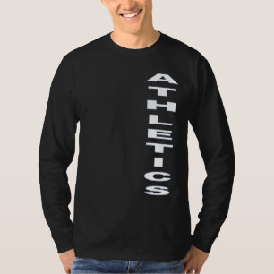 Camiseta T-shirt básico negro ATHLETICS