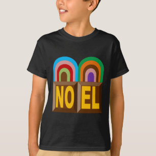Camiseta T-shirt básico negro Diseño TARTAS NOEL
