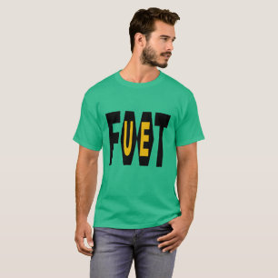 Camiseta T-shirt básico oscuro verde Diseño FÚTBOL UE