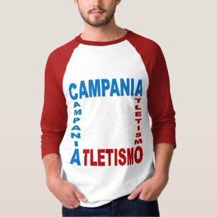 Camiseta T-shirt básico raglán CAMPANIA ATLETISME