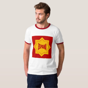 CAMISETA T-SHIRT BÁSICO RAS-DE-COU HOMBRES DISEÑO ESPANA