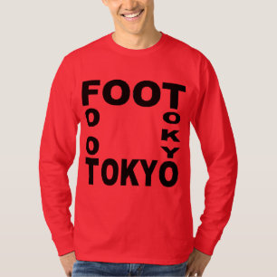Camiseta T-shirt básico rojo profundo FÚTBOL TOKIO