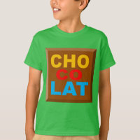 T-shirt básico verde trébol CHOCOLATE CARAMELOS