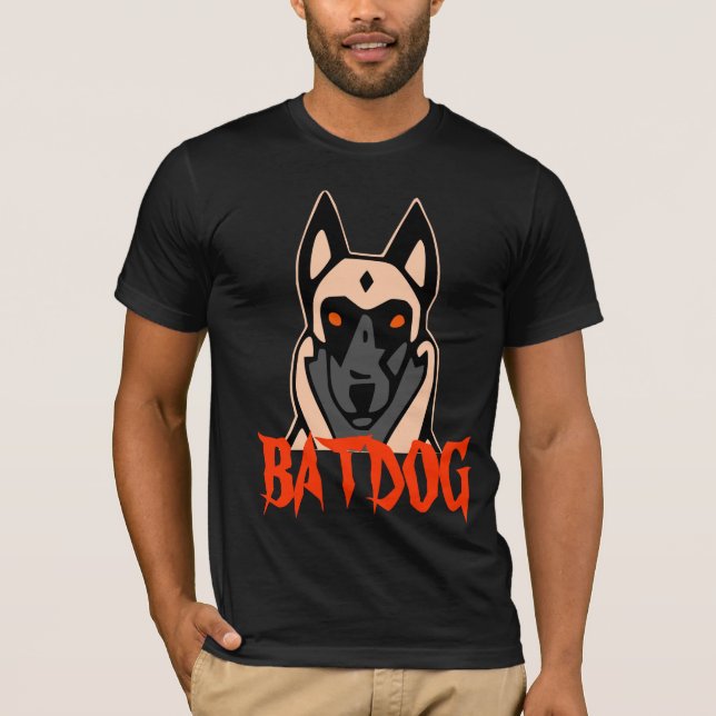 Camiseta t-shirt batdog (Anverso)