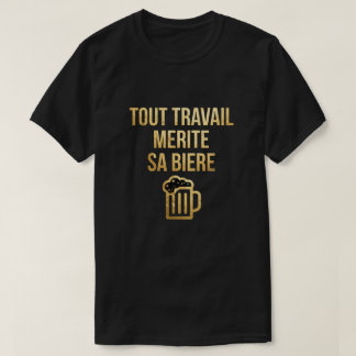 Camiseta T-shirt Bière