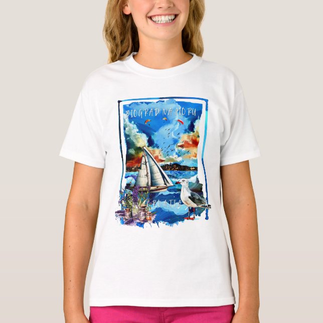 Camiseta T-Shirt - Biograd na Moru (Anverso)