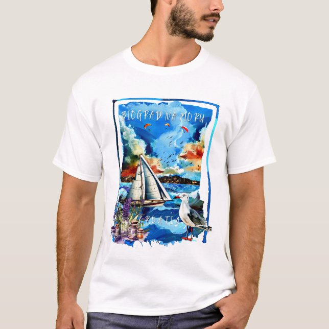 Camiseta T-Shirt - Biograd na Moru (Anverso)