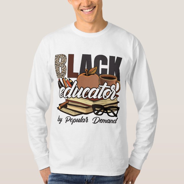 Camiseta T-Shirt-Black History Month 100 Years (Anverso)