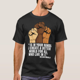 Camiseta T-Shirt-Black History Month 100 Years