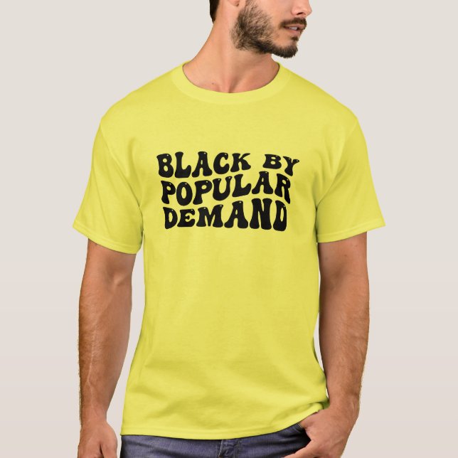 Camiseta T-Shirt-Black History Month 100 Years (Anverso)