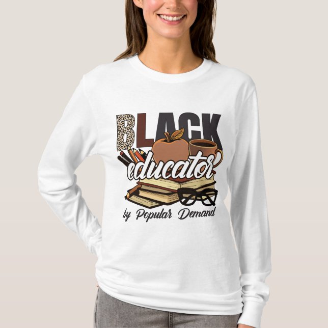 Camiseta T-Shirt-Black History Month 100 Years (Anverso)