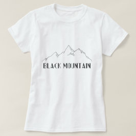 Camiseta T-shirt “Black Mountain "