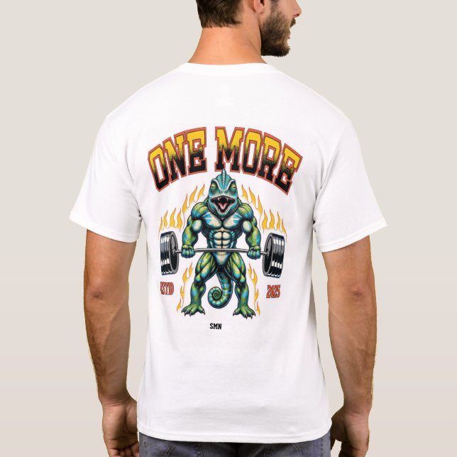 Camiseta T-shirt Blanc Cameleon (Reverso)