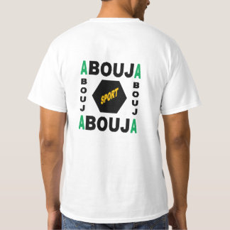 Camiseta T-shirt blanc dos homme  ABUJA SPORT