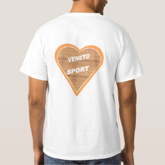 Camiseta T-shirt blanc dos homme VENETO SPORT