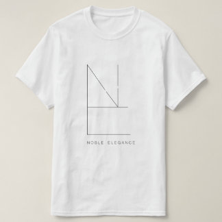 Camiseta T-shirt Blanc Pour Hommes  (Noble Elégance)