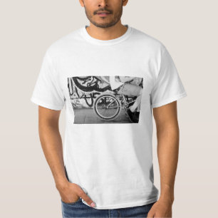 Camiseta T-Shirt BMX para patinar en bicicleta graffiti neg