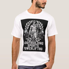 Camiseta T-shirt body building
