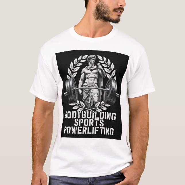 Camiseta T-shirt body building (Anverso)