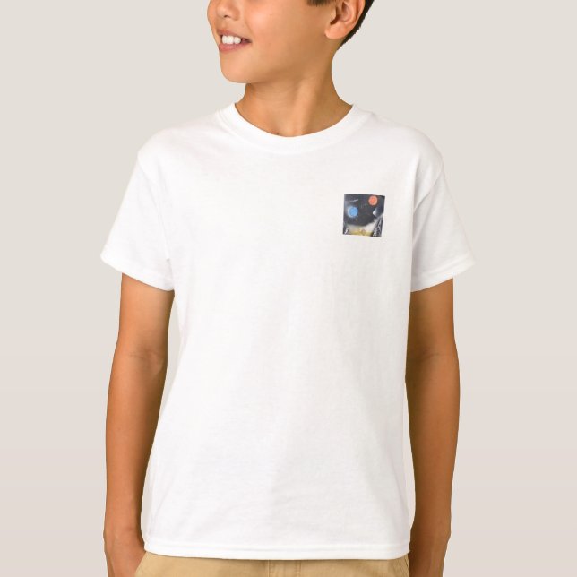 CAMISETA T SHIRT BOYS PLANET DISEÑO (Anverso)