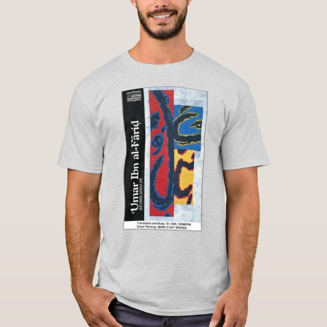 Camiseta T-Shirt Brandl and Homerin Umar Ibn al Farid book  (Anverso)