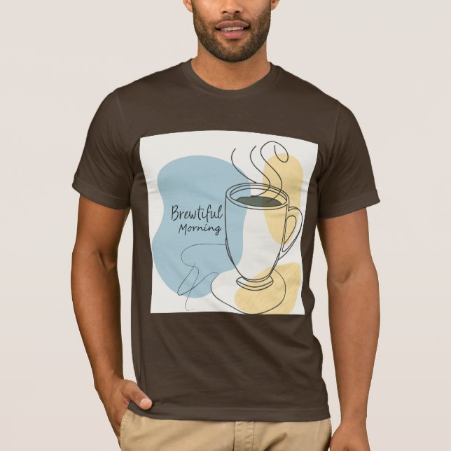 Camiseta T-Shirt Brewtiful Morning (Anverso)