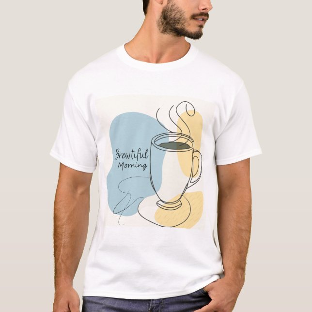 Camiseta T-Shirt Brewtiful Morning (Anverso)