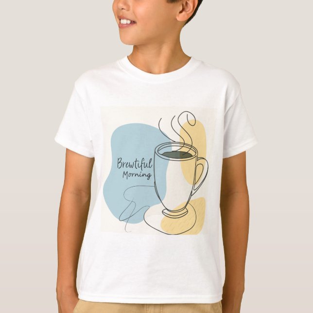 Camiseta T-Shirt Brewtiful Morning (Anverso)