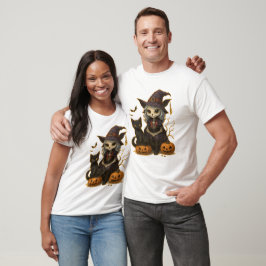 Camiseta (T-shirt) Bruxa dos Gatos