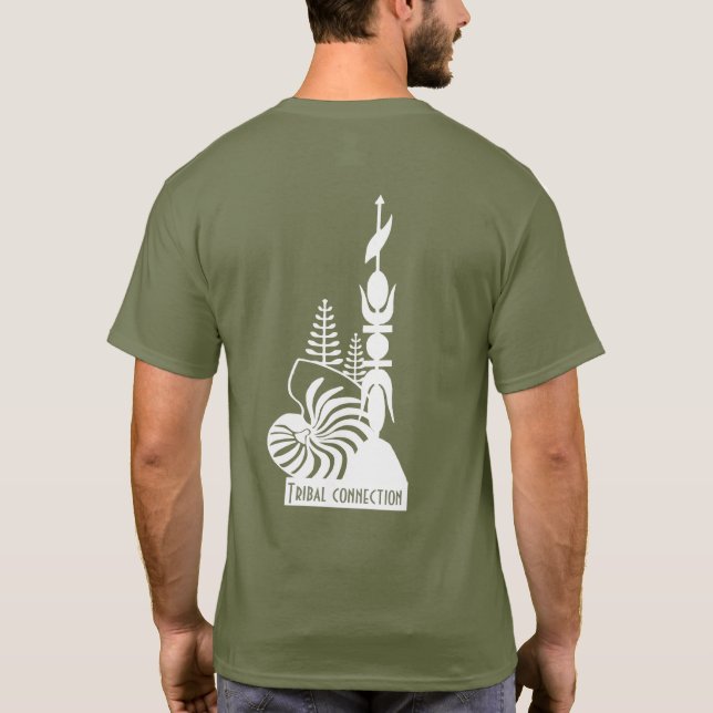 Camiseta T-shirt Cagou Style/Tribal connection (Reverso)