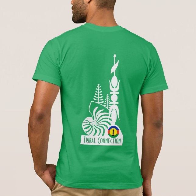 Camiseta T-shirt Cagou Style/Tribal connection (Reverso)