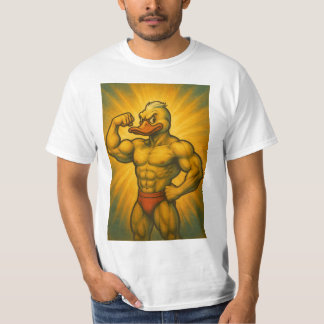 Camiseta T-shirt canard dorée 