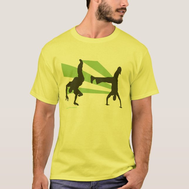 Camiseta T-shirt - Capoeira Brazil (Anverso)