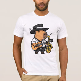 Camiseta  T-Shirt – Capybara Music Mood
