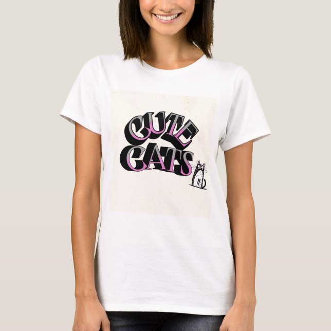 CAMISETA T SHIRT CAT (Anverso)