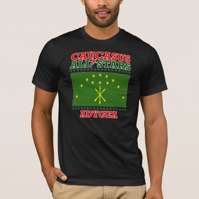 Camiseta T-Shirt Caucasus All Stars Adygea (Anverso)