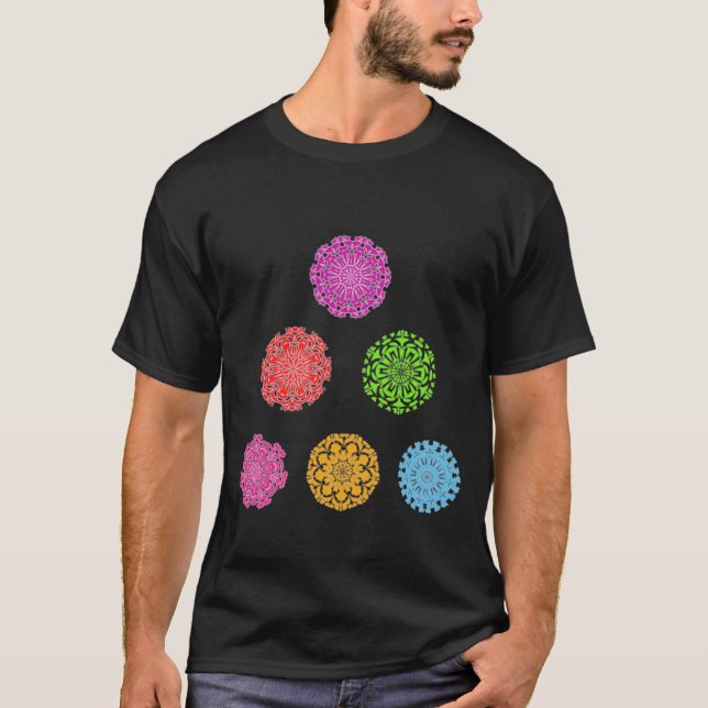 Camiseta T-Shirt Chakra pyramide remastered (Anverso)