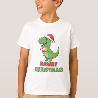 Camiseta T-Shirt Christmas Dino
