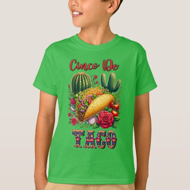 Camiseta T-Shirt- Cinco De Mayo (Anverso)