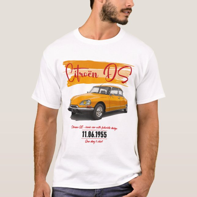 Camiseta T-Shirt Citroën DS (Anverso)