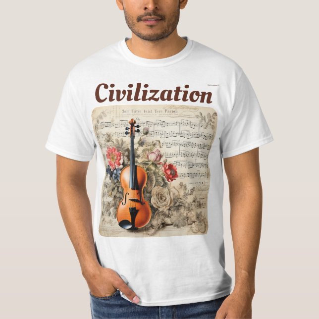 Camiseta T-shirt — Civilization (Anverso)