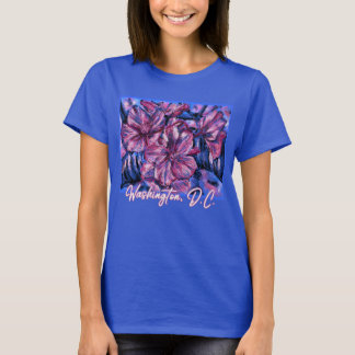 Camiseta T-Shirt con flores de cerezo en Washington DC