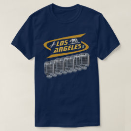 Camiseta T-Shirt con micrófono en Los Ángeles