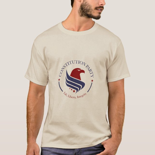 Camiseta T-Shirt, Constitution Party (Anverso)