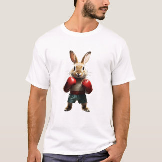 Camiseta T-shirt Cute But Fierce: The Ultimate Boxing Bunny